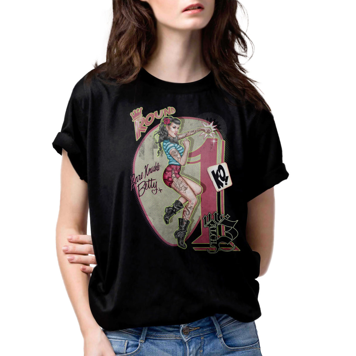 Alchemy - Bare Knuckle Betty Girly Tee