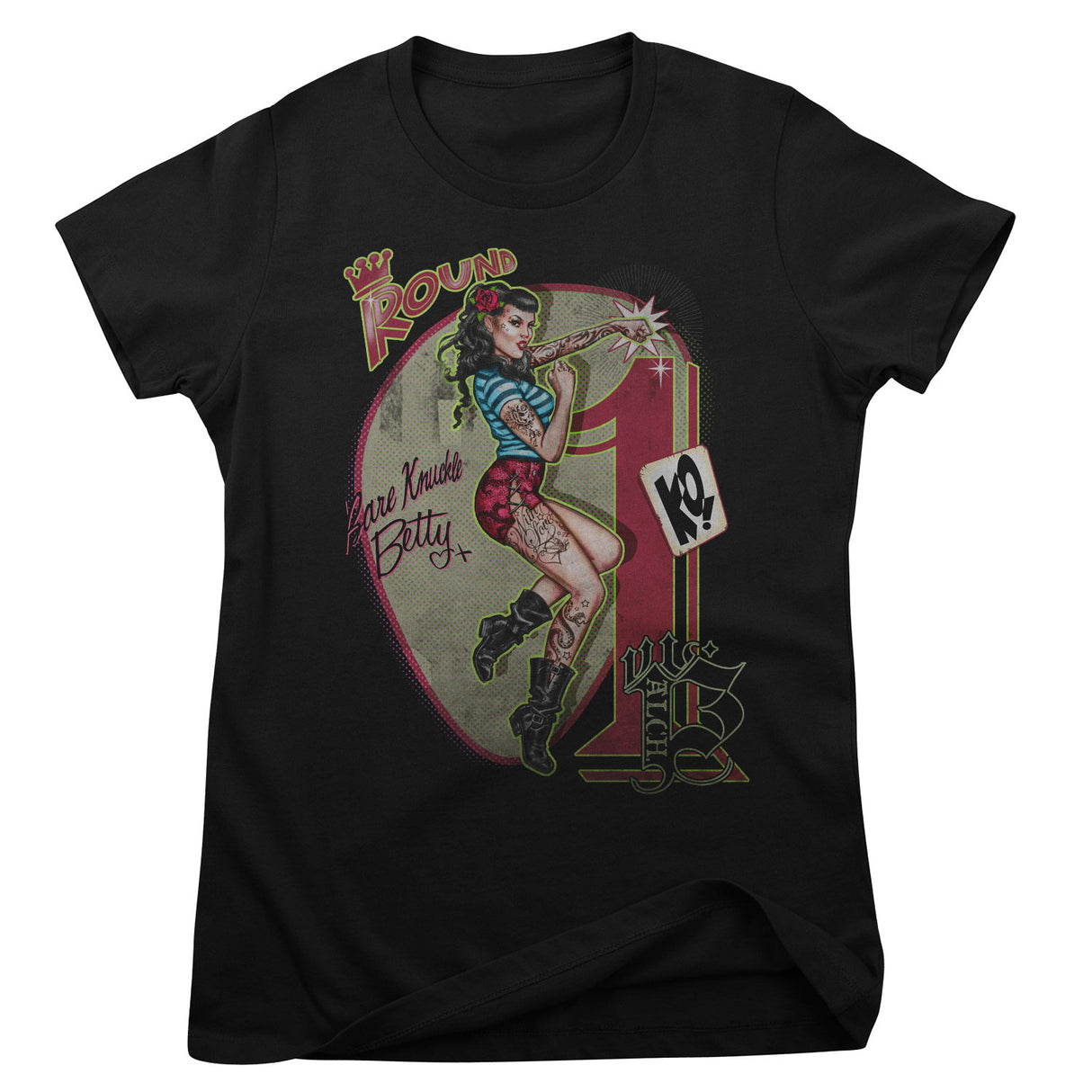 Alchemy - Bare Knuckle Betty Girly Tee