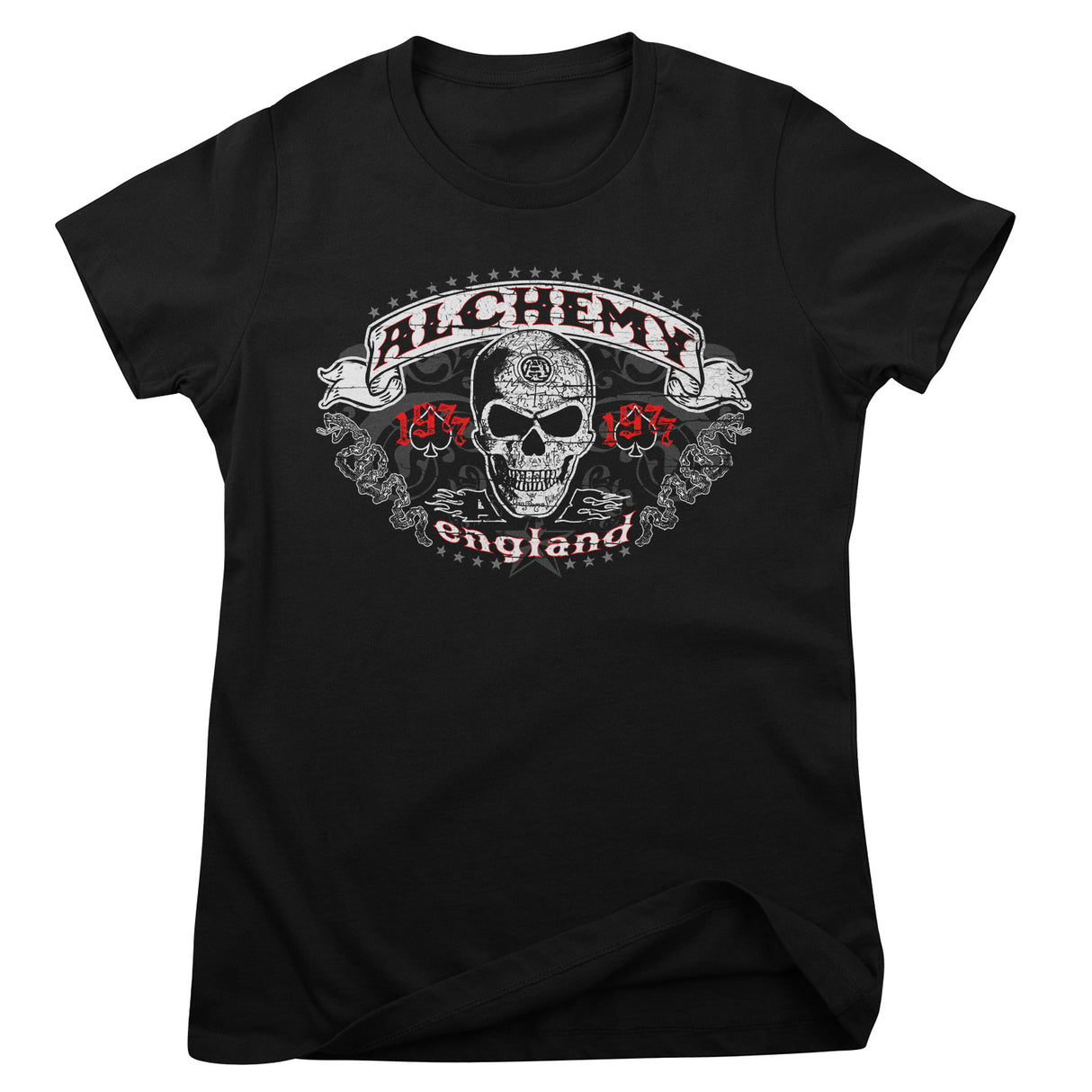 Alchemy England Omega Logo Girly Tee