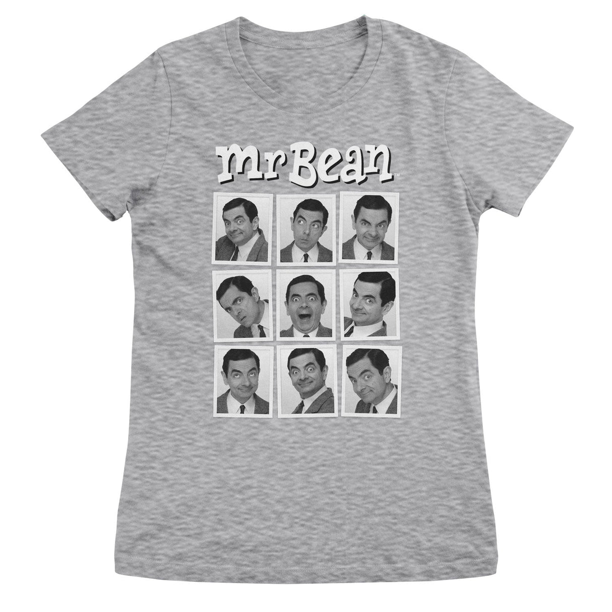 Many Moods of Mr Bean Girly Tee
