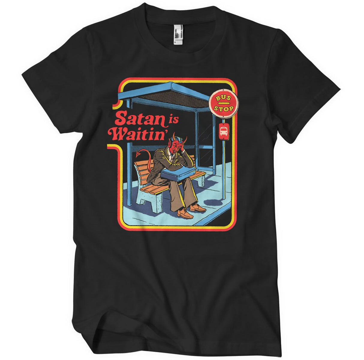 Satan is Waiting Big & Tall T-Shirt