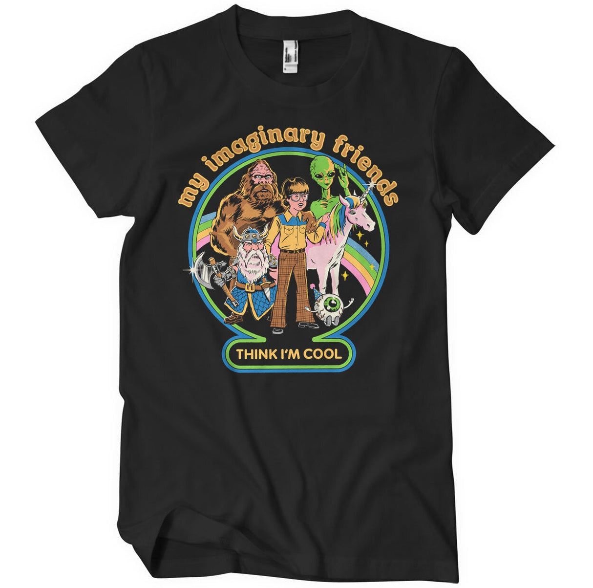 My Imaginary Friends Think I'm Cool Big & Tall T-Shirt