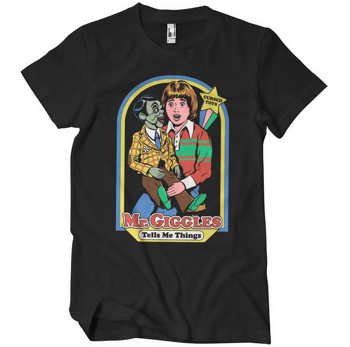 Mr Giggles Tells Me Things Big & Tall T-Shirt