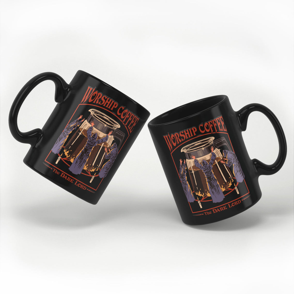 Steven Rhodes - Worship Coffee The Dark Lord Mug