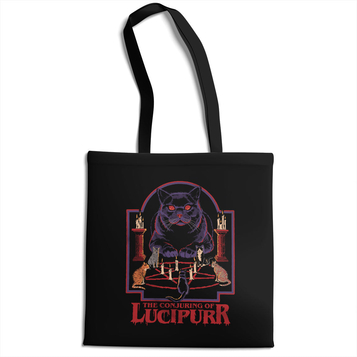 The Conjuring Of Lucipurr Tote Bag