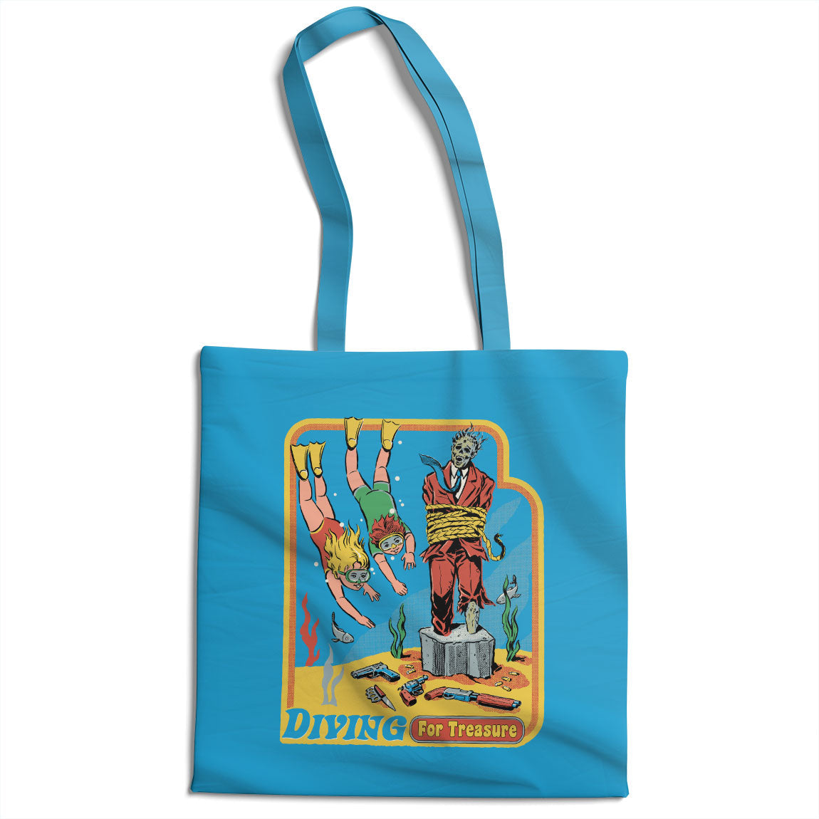 Diving For Treasure Tote Bag