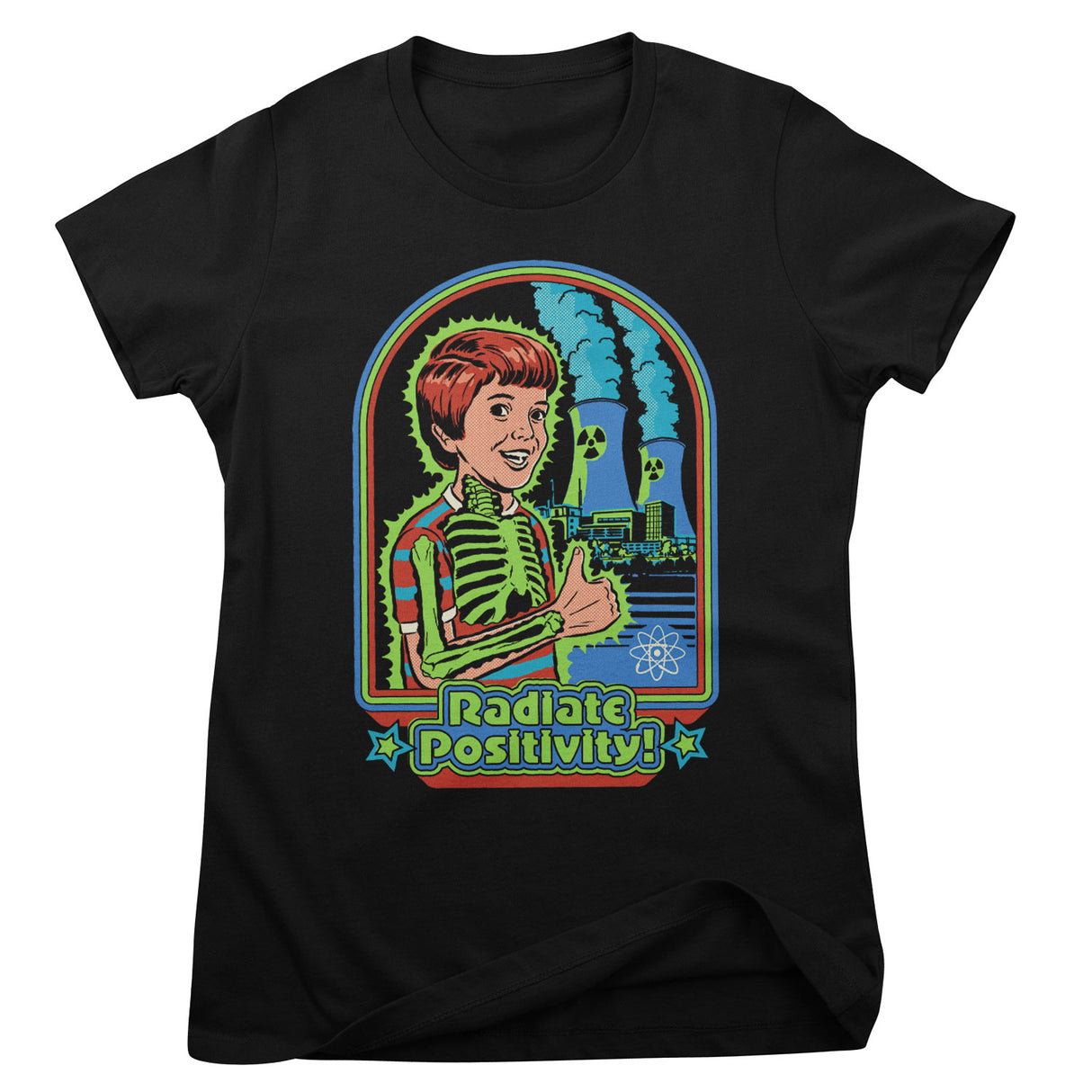 Steven Rhodes - Radiate Positivity Girly Tee