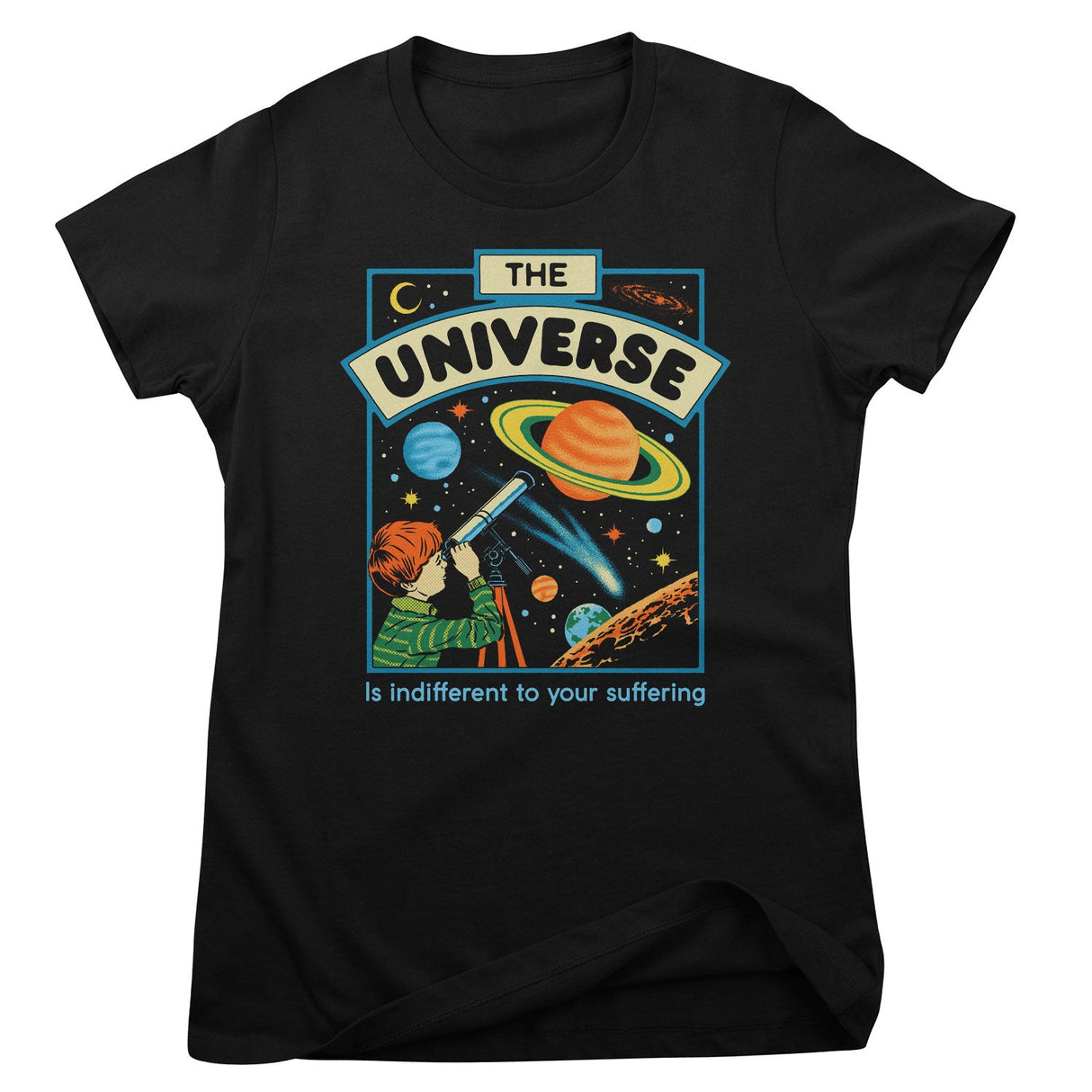Steven Rhodes - The Universe Girly Tee
