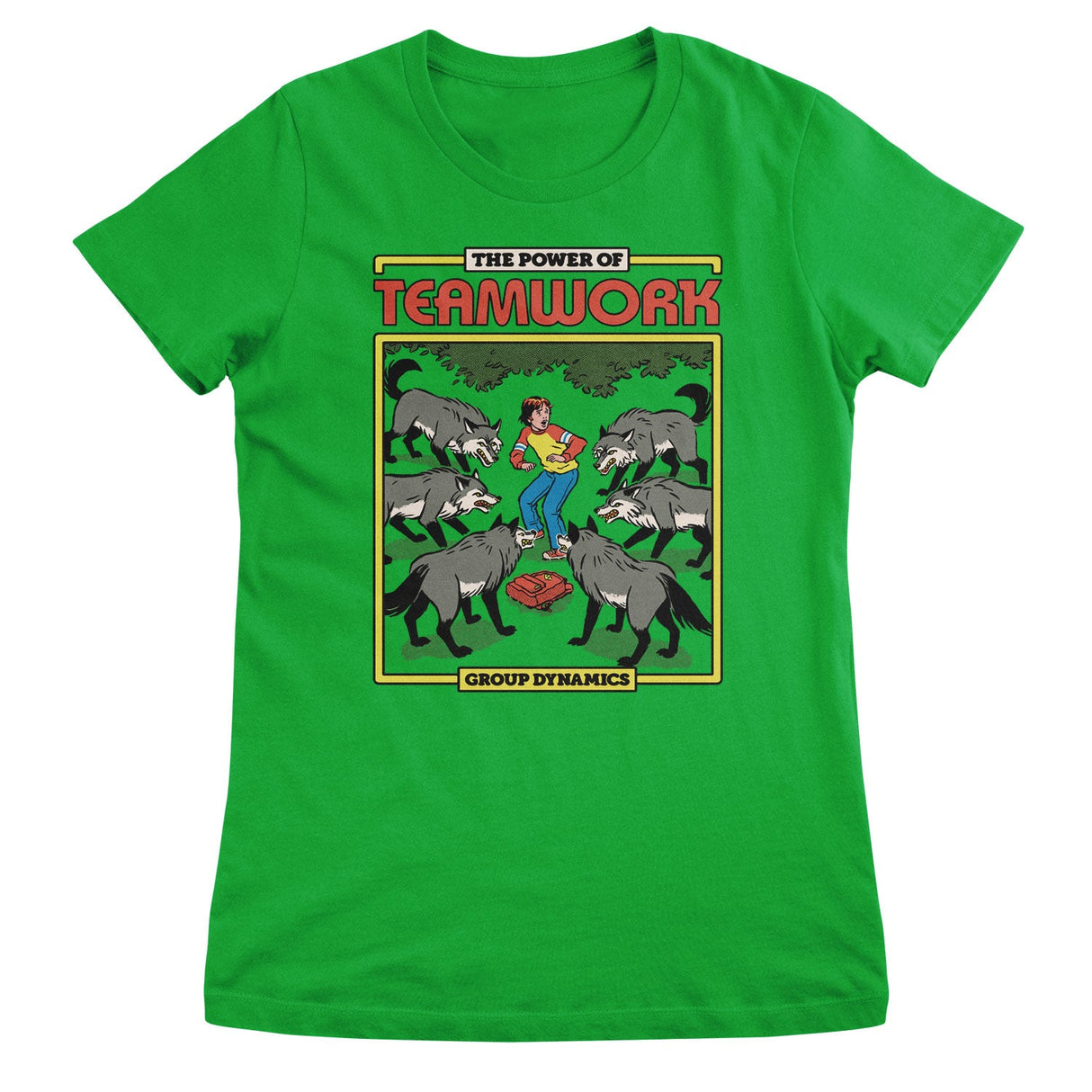 Steven Rhodes - The Power Of Teamwork Girly Tee