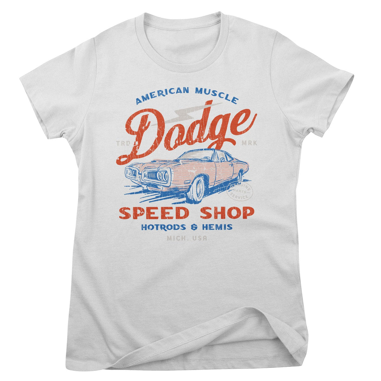 Dodge Hotrods & Hemis Girly Tee