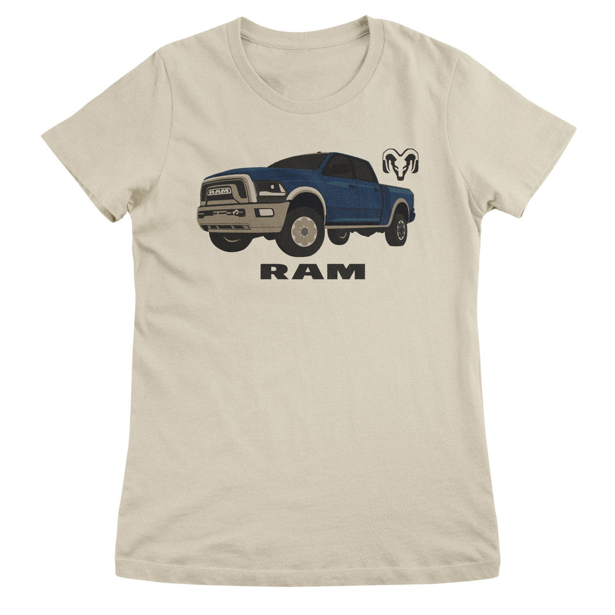 RAM Blue Truck Girly Tee