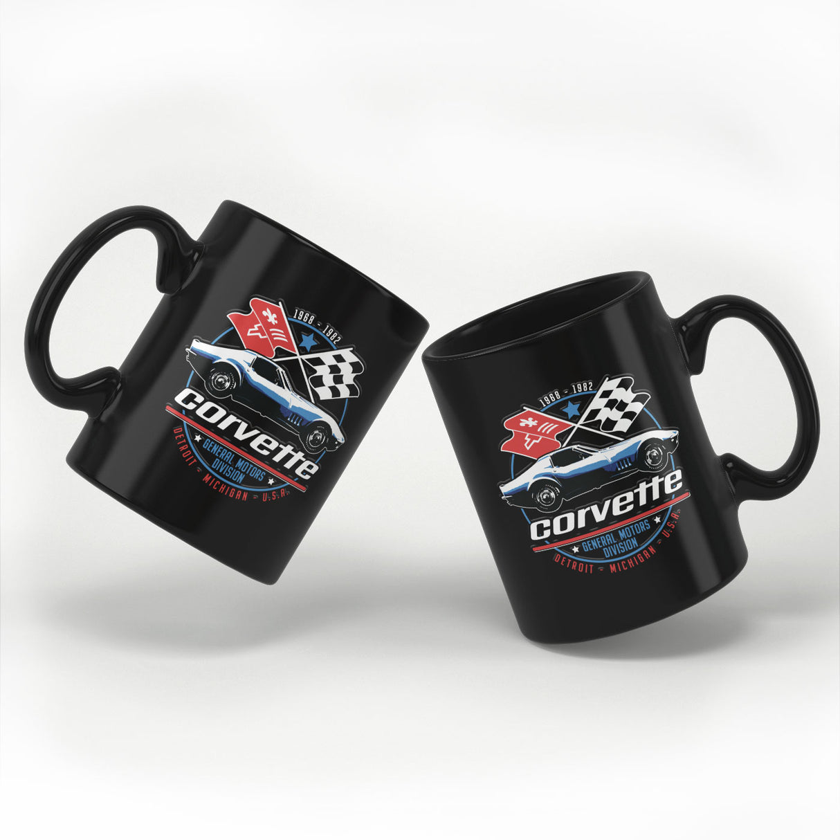 Corvette C3 GM Division Mug