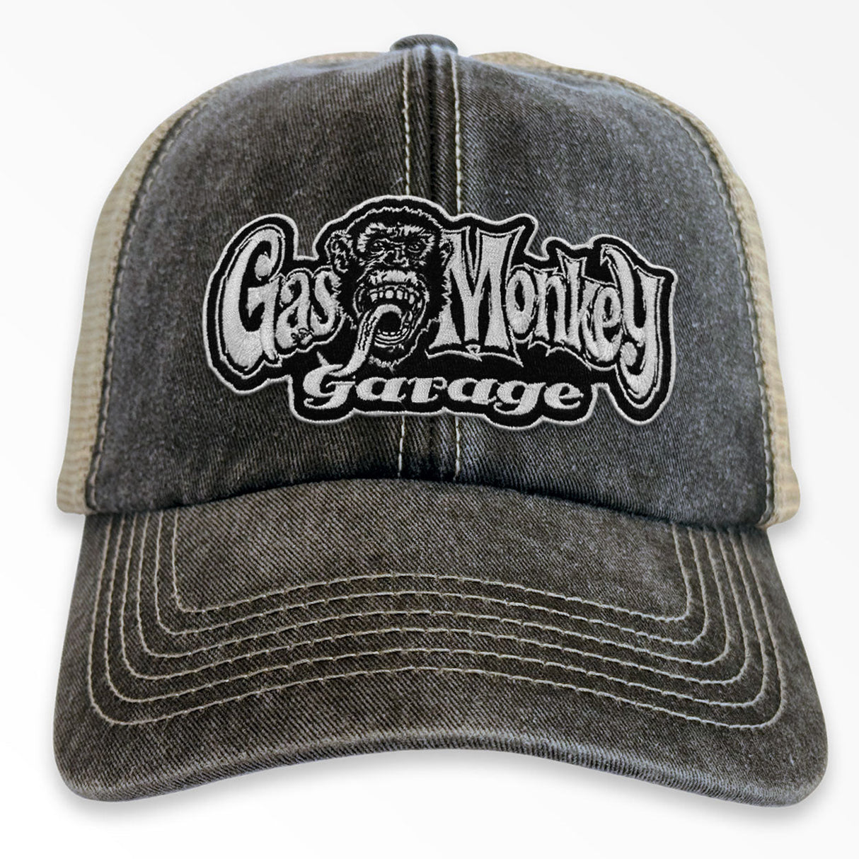 Gas Monkey Garage Vintage Trucker Cap
