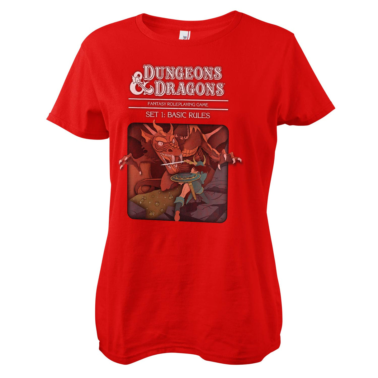 D&D Set 1 - Basic Rules Girly Tee