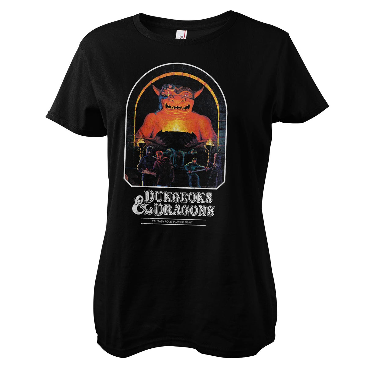 Dungeons & Dragons Fantasy Role-Playing Game Girly Tee