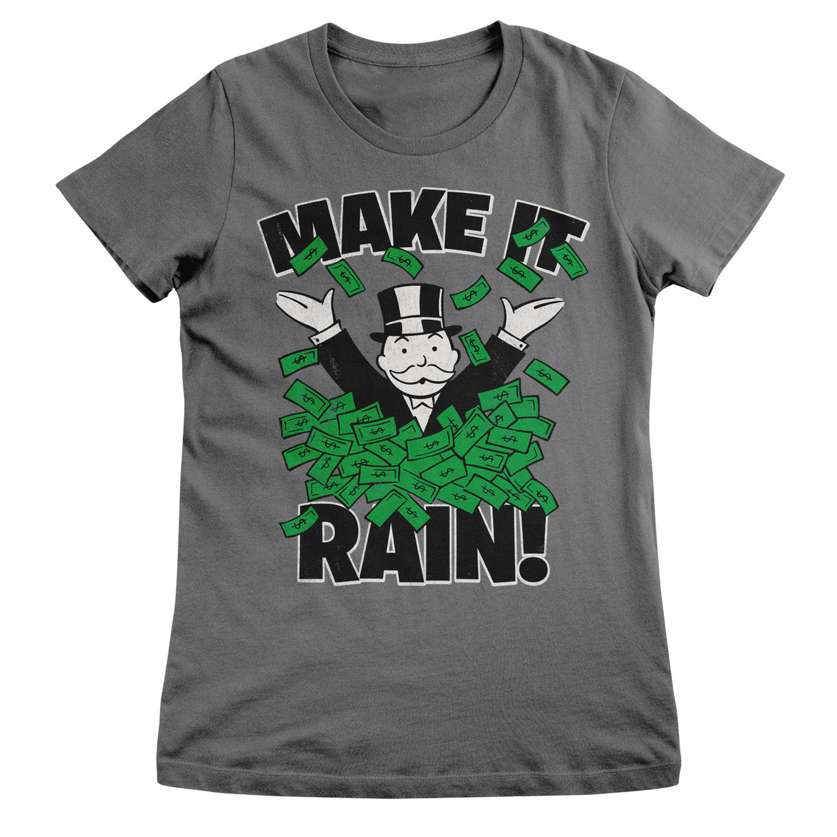Monopoly - Make It Rain Girly Tee
