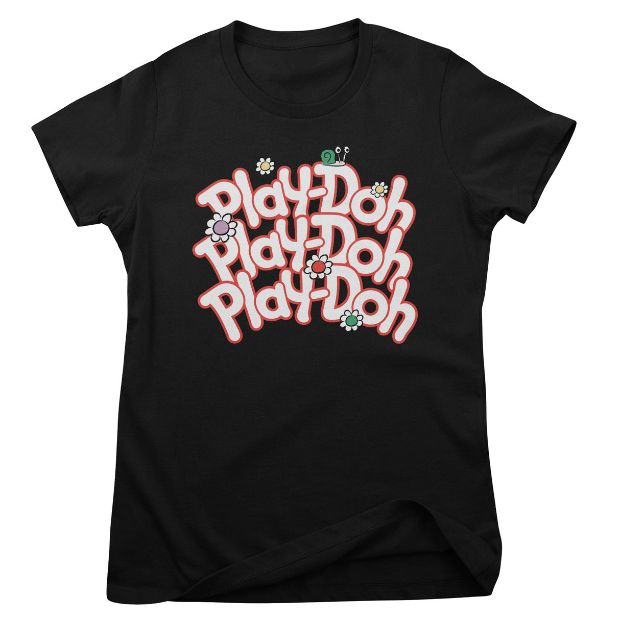 Stacked Play-Doh Girly Tee