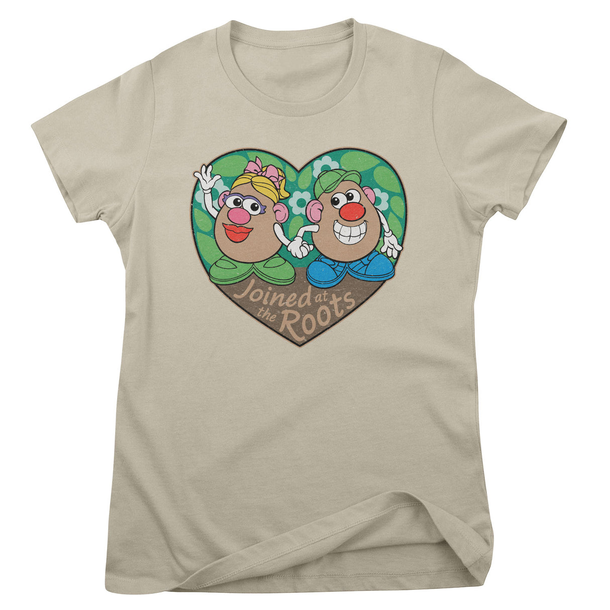 Mr & Mrs Potato Head - Joined at the Roots Girly Tee