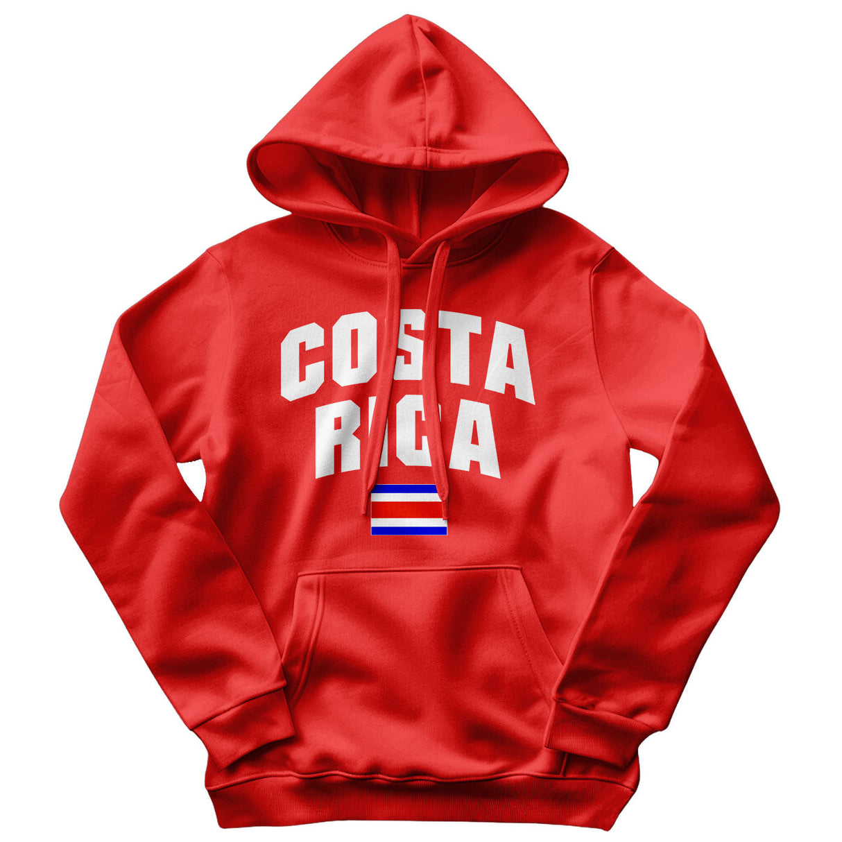 Costa Rica Flag Hoodie