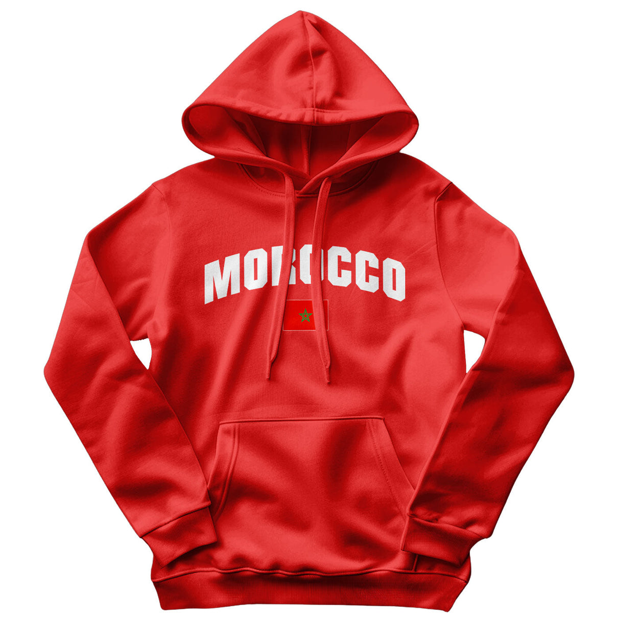 Morocco Flag Hoodie