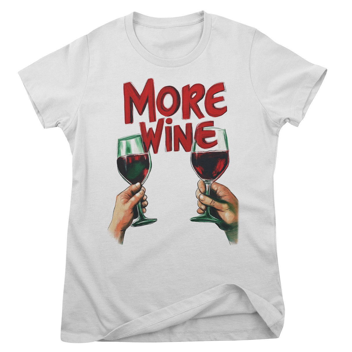 More Wine Girly Tee