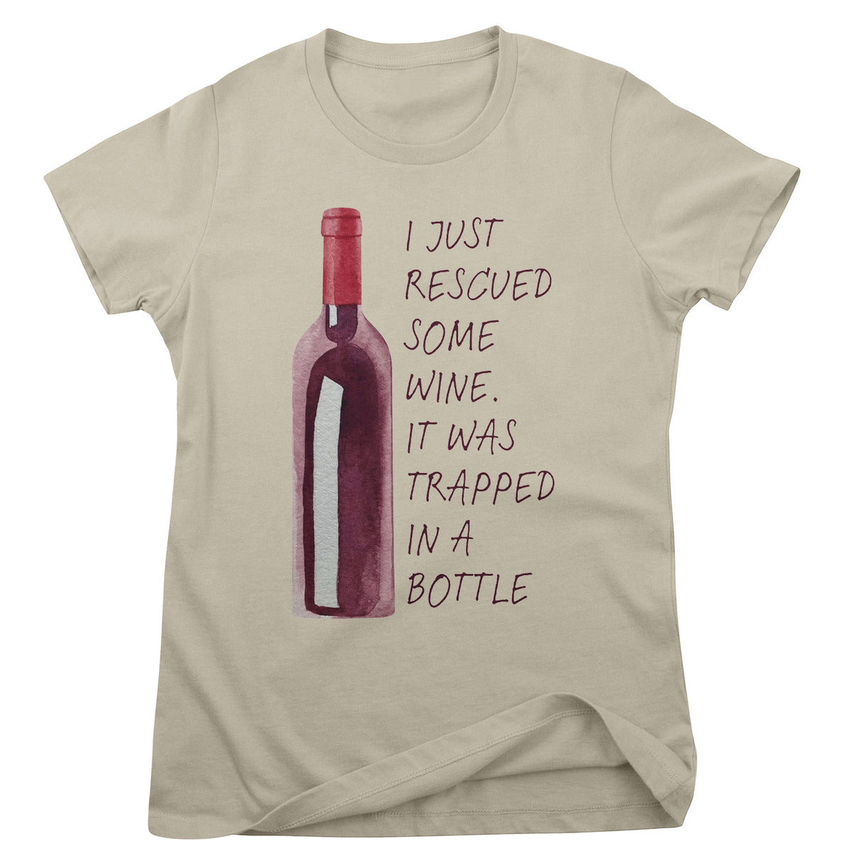 Wine Resque Girly Tee