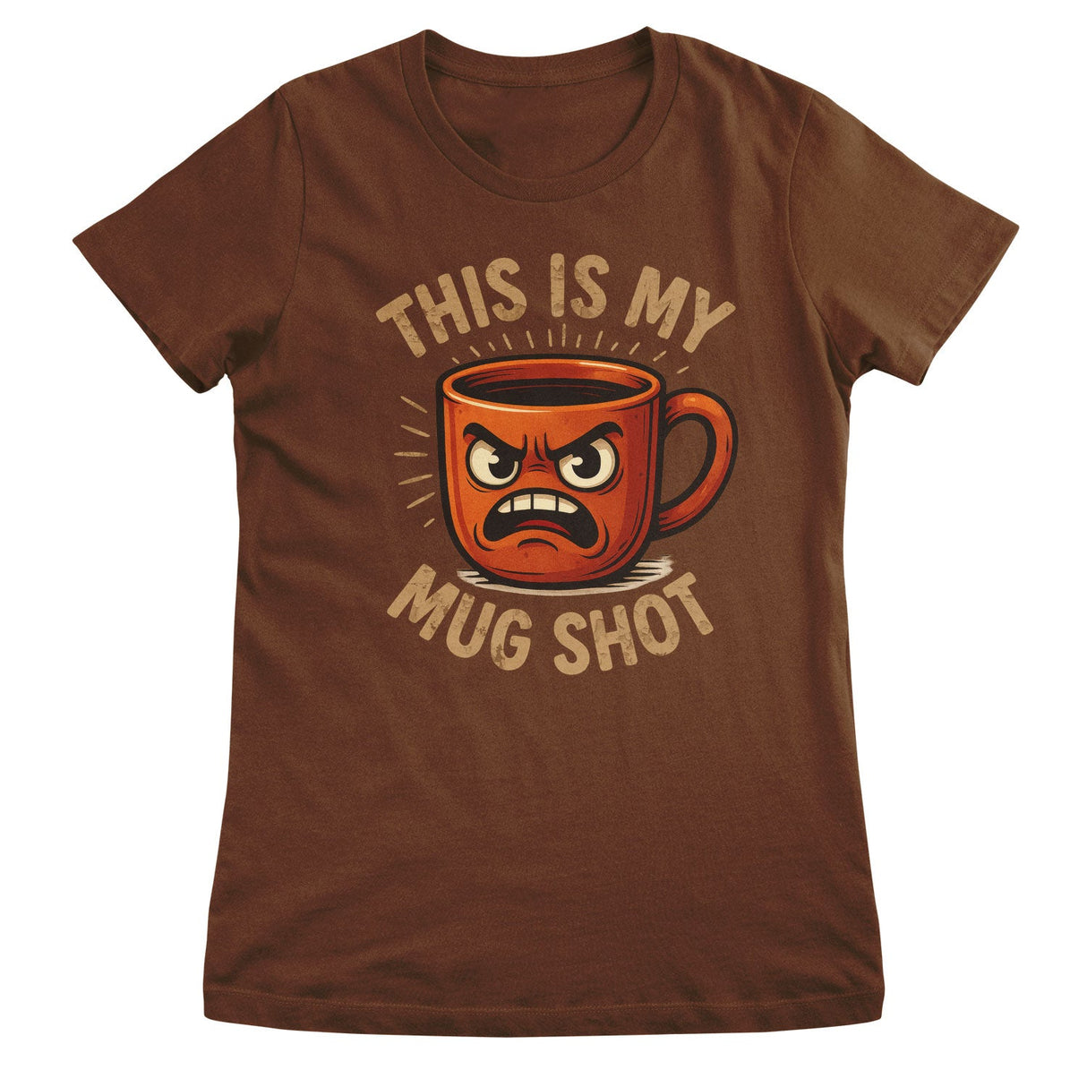 This Is My Mug Shot Girly Top