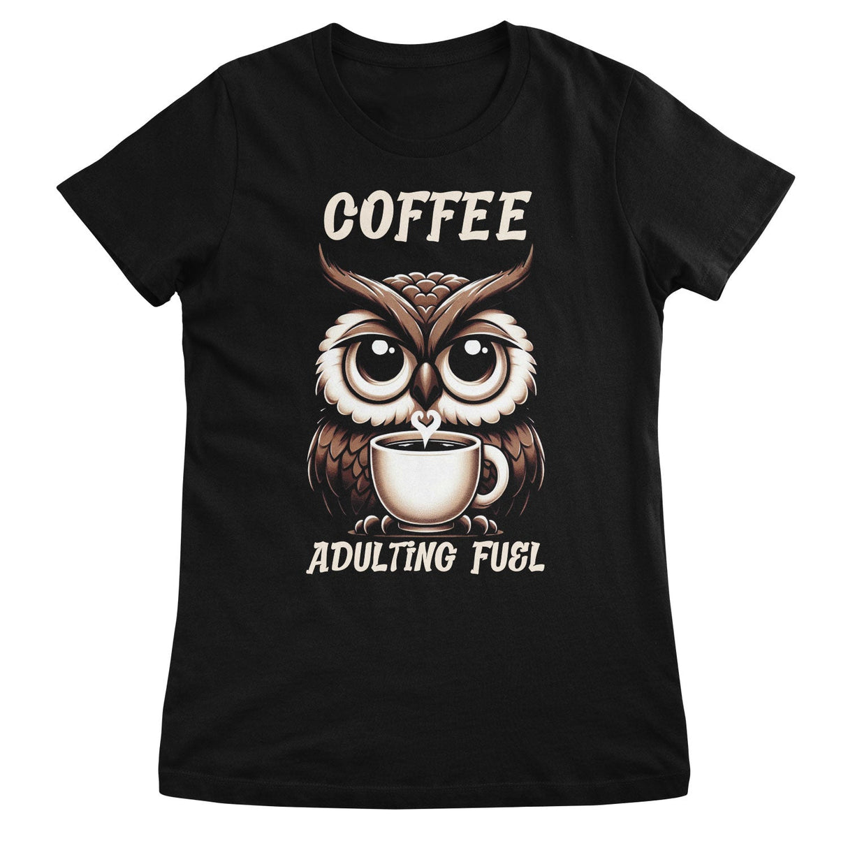 Coffee - Adulting Fuel Girly Top