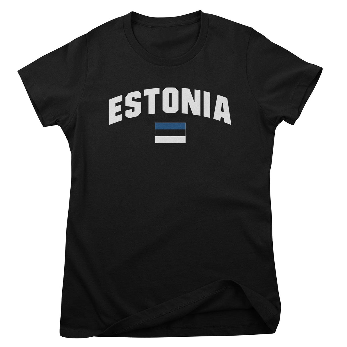 Estonia Flag Girly Tee
