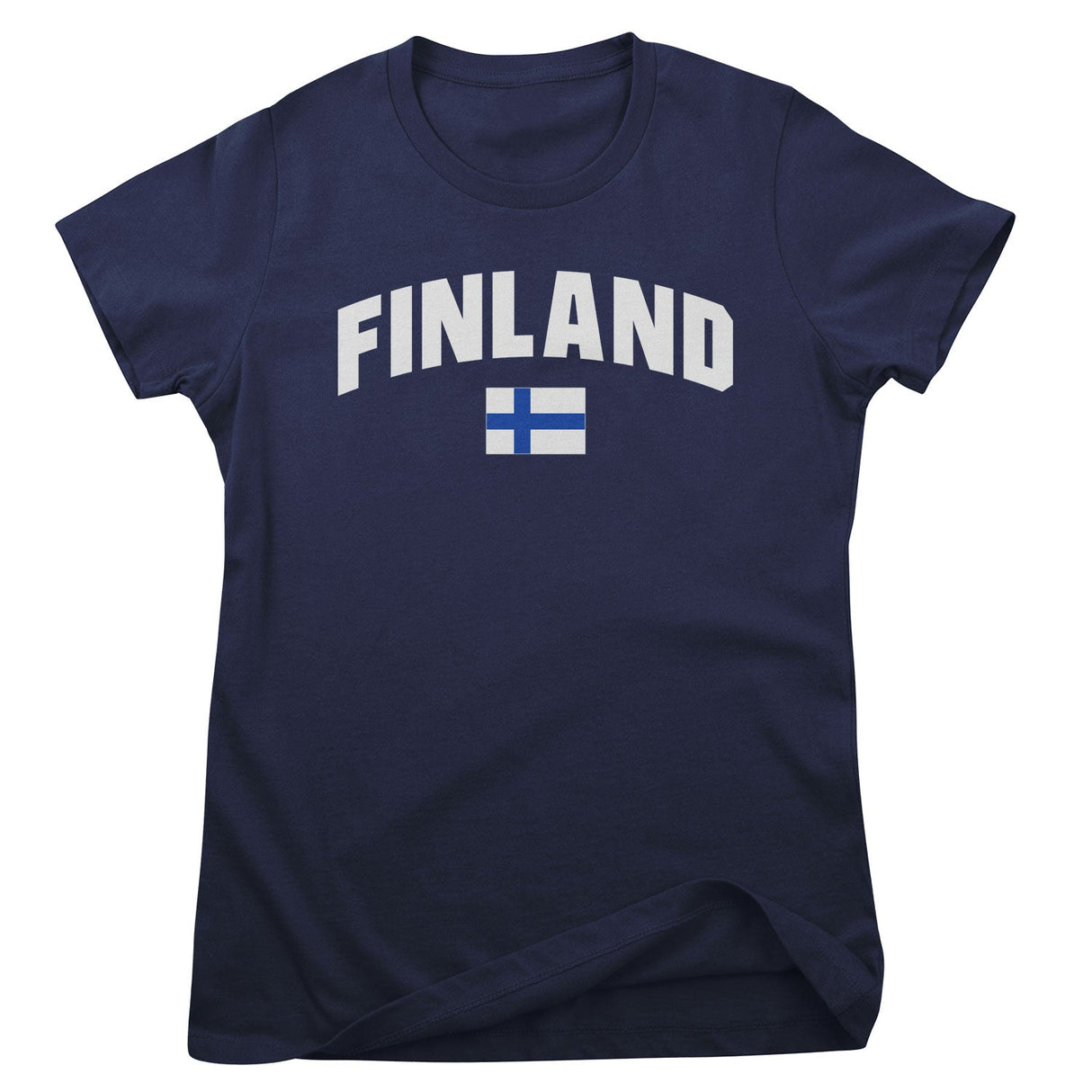 Finland Flag Girly Tee