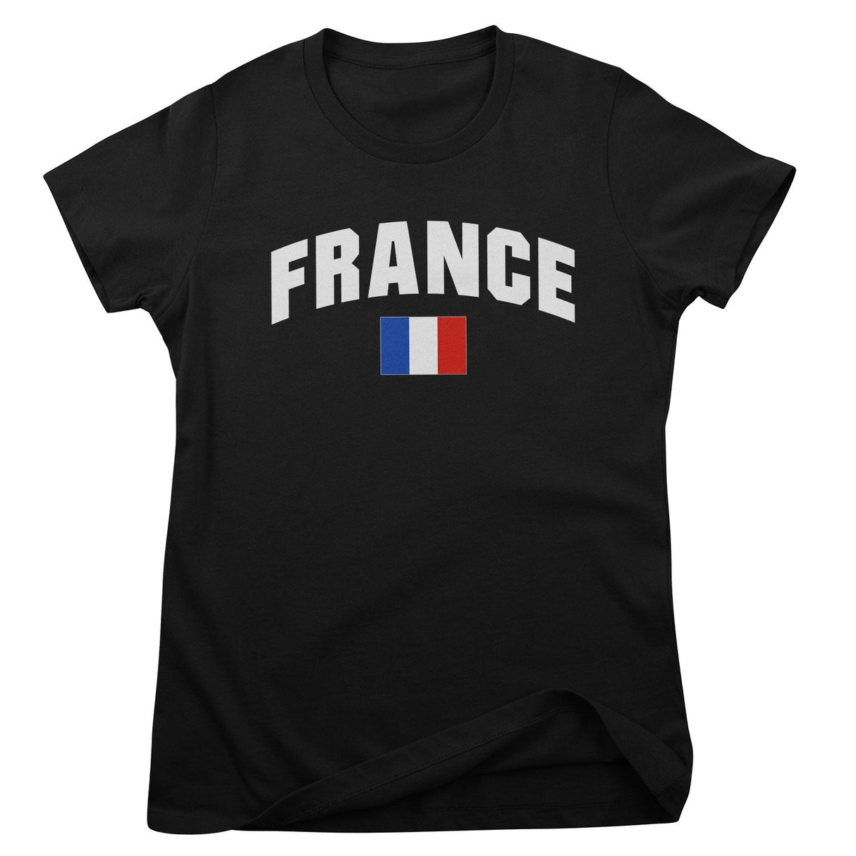 France Flag Girly Tee