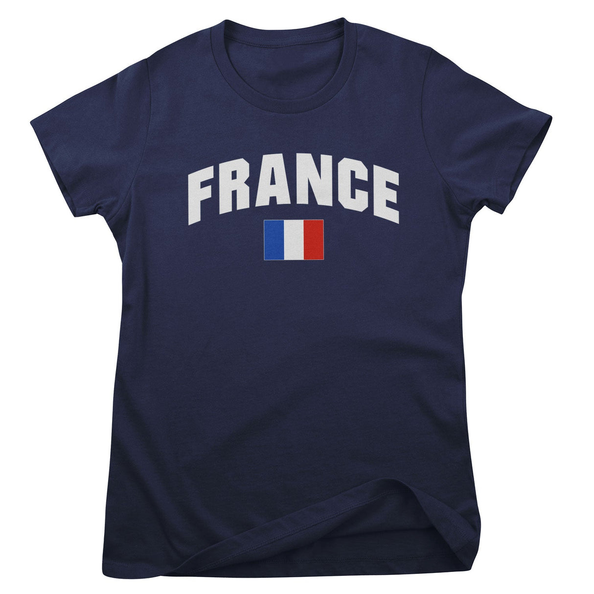 France Flag Girly Tee
