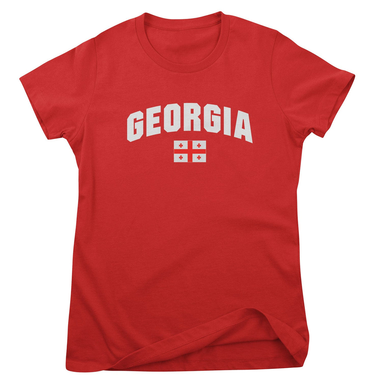 Georgia Flag Girly Tee