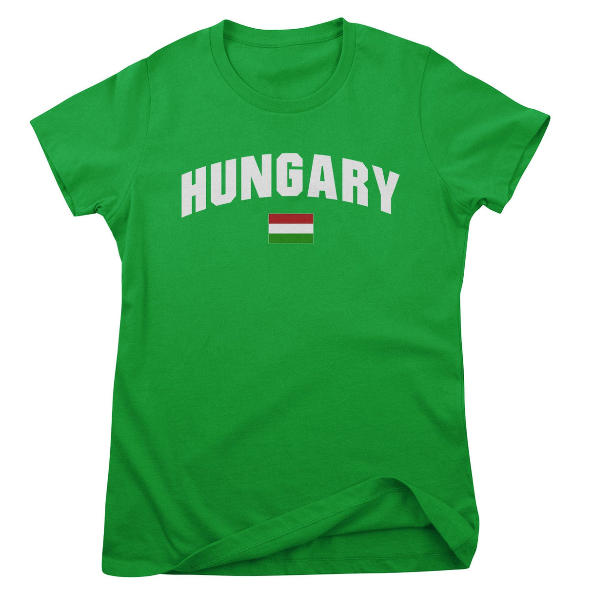 Hungary Flag Girly Tee