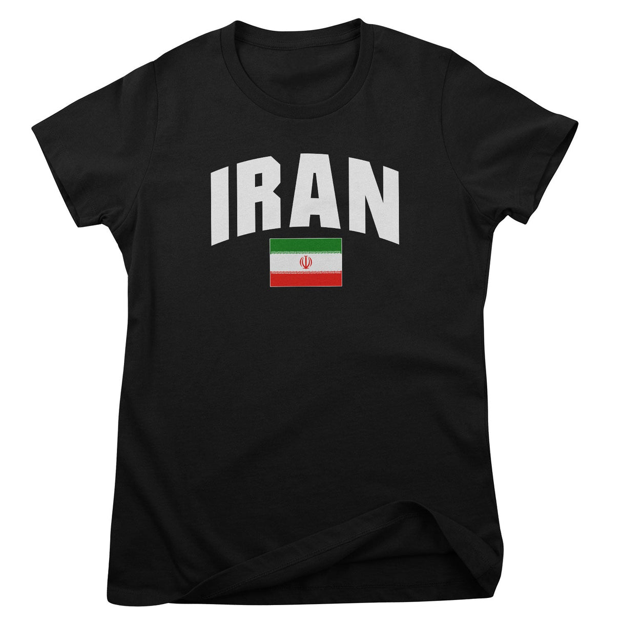Iran Flag Girly Tee