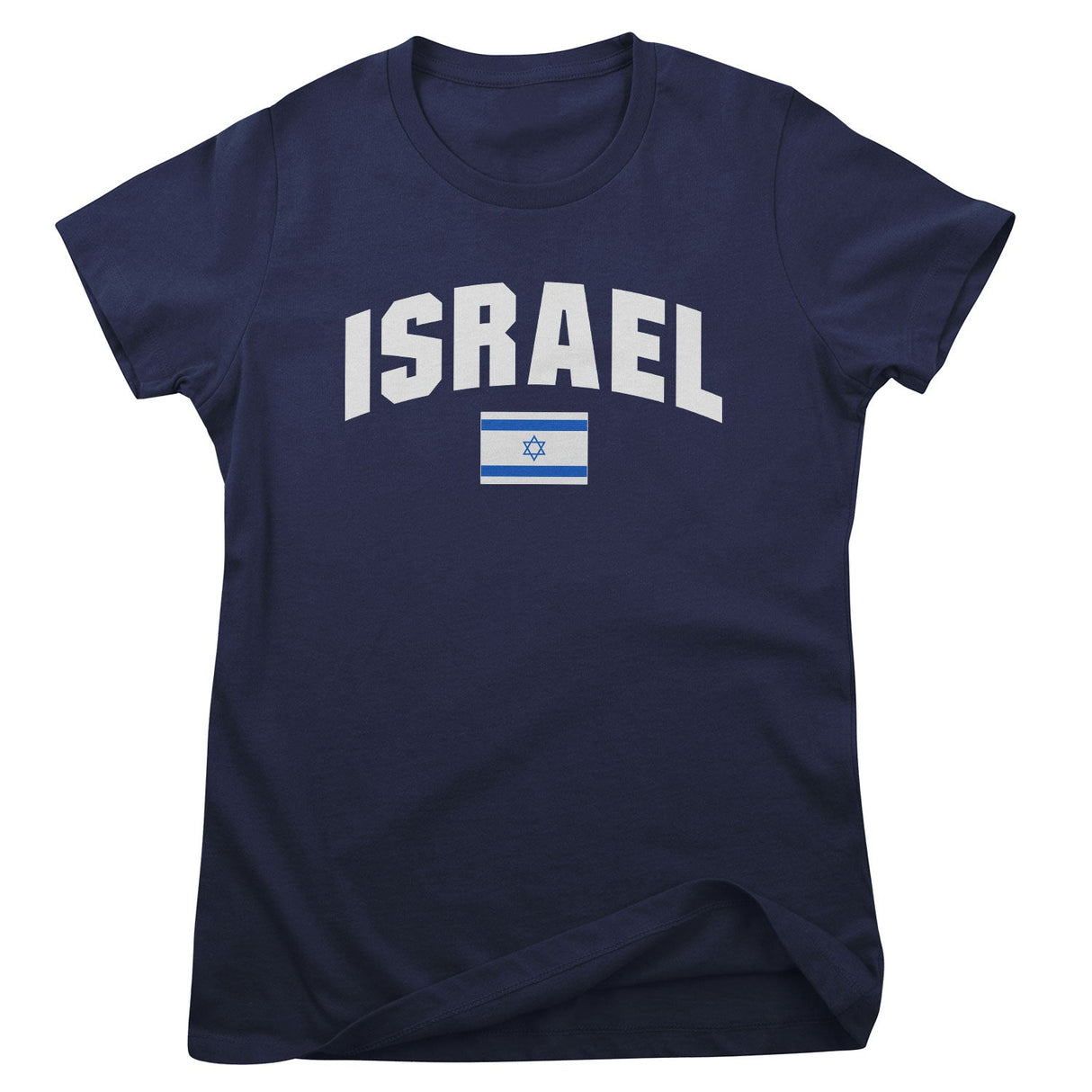 Israel Flag Girly Tee