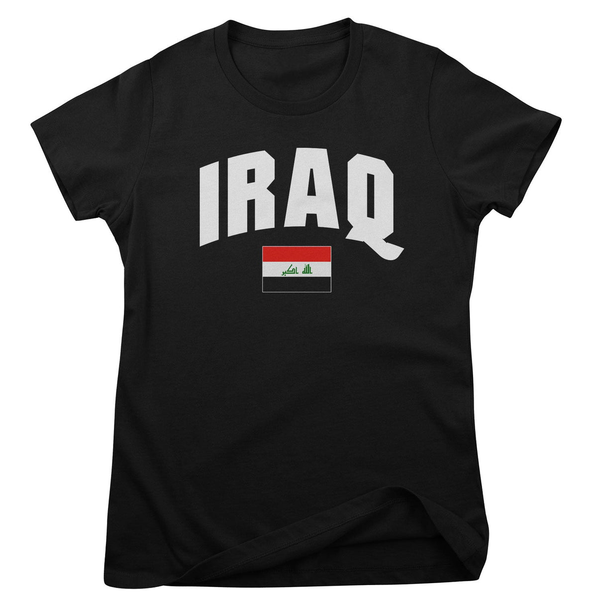 Iraq Flag Girly Tee