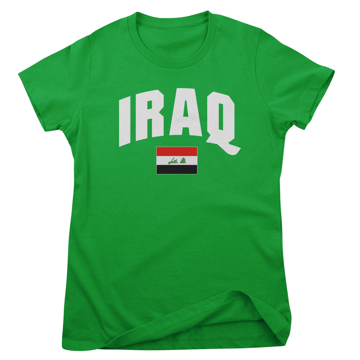 Iraq Flag Girly Tee