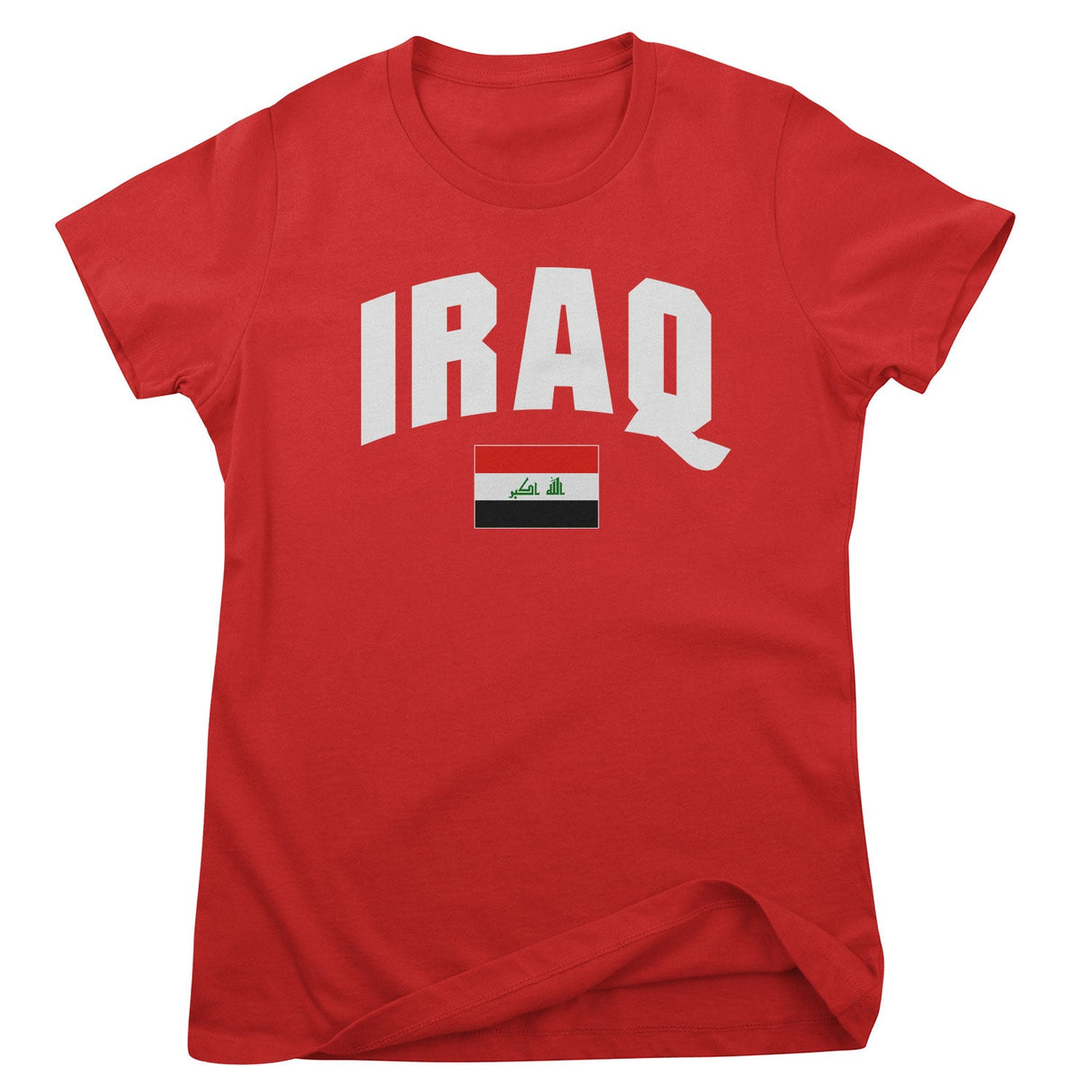Iraq Flag Girly Tee