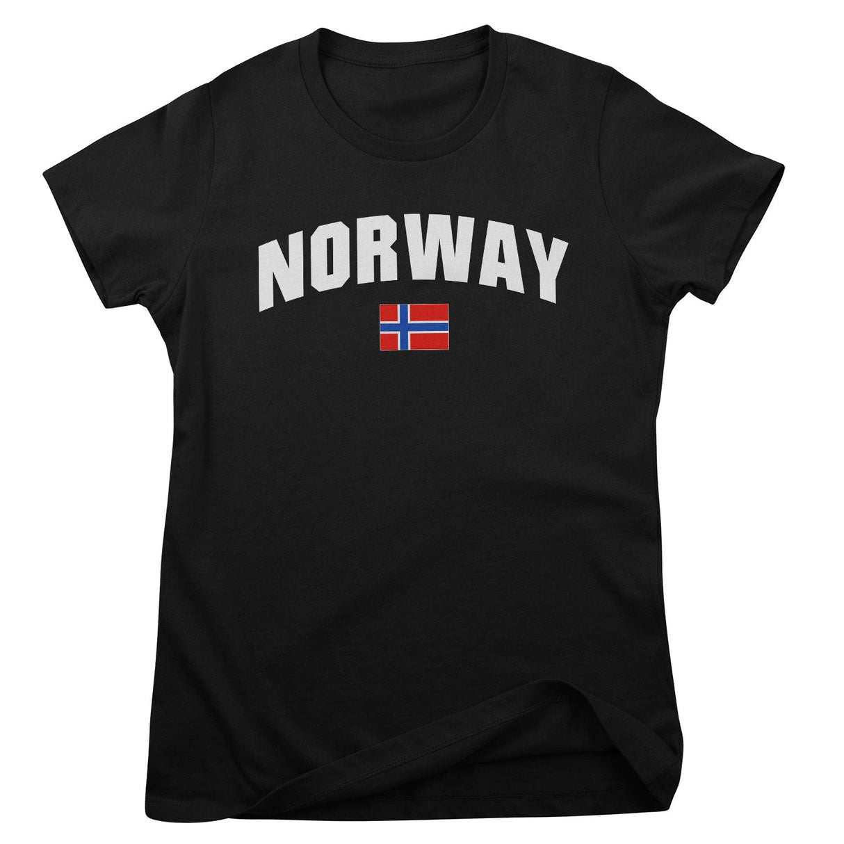 Norway Flag Girly Tee