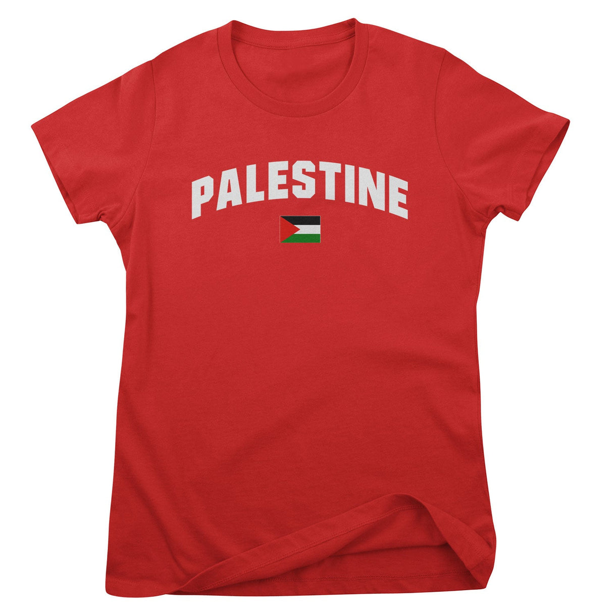 Palestine Flag Girly Tee
