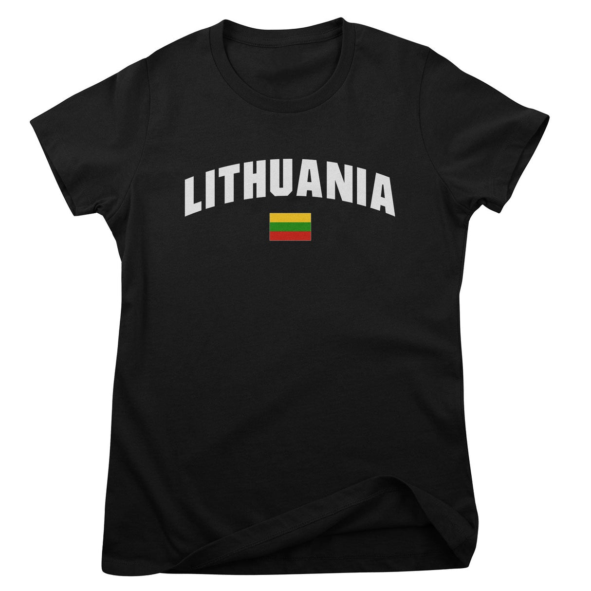 Lithuania Flag Girly Tee