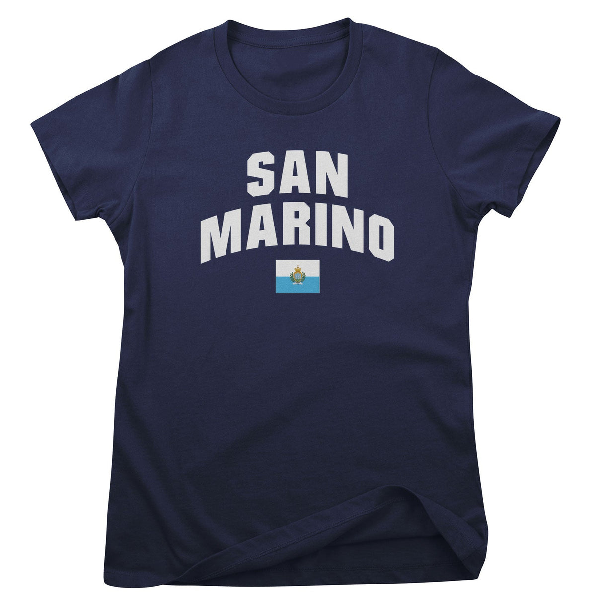 San Marino Flag Girly Tee
