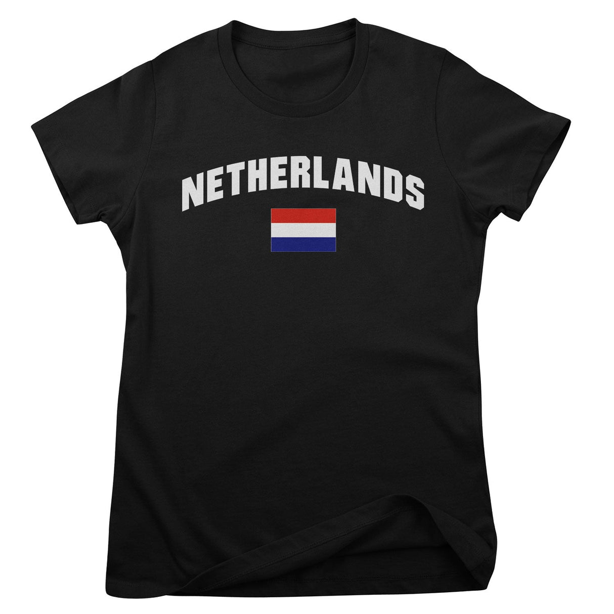 Netherlands Flag Girly Tee
