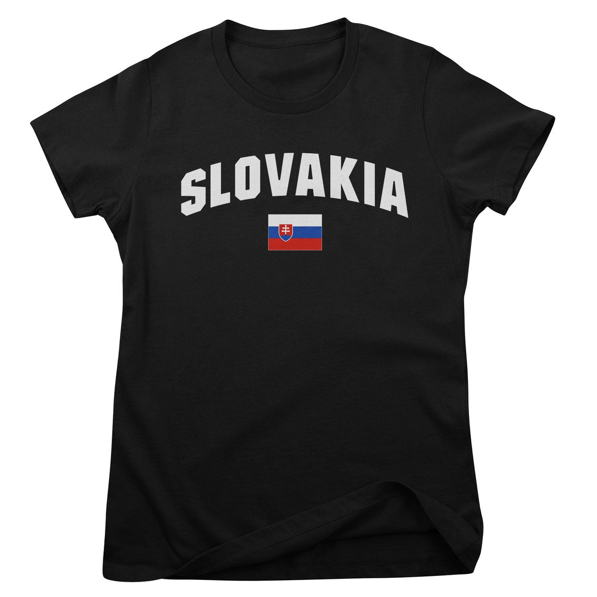 Slovakia Flag Girly Tee