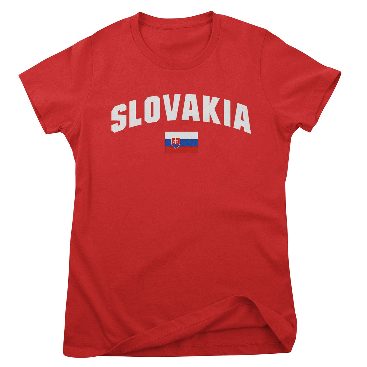 Slovakia Flag Girly Tee