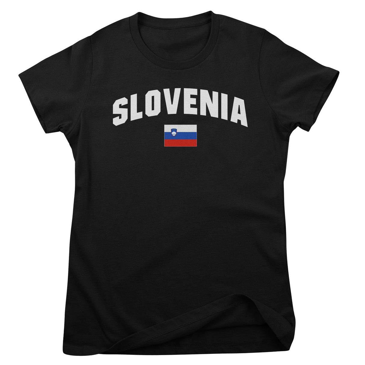 Slovenia Flag Girly Tee