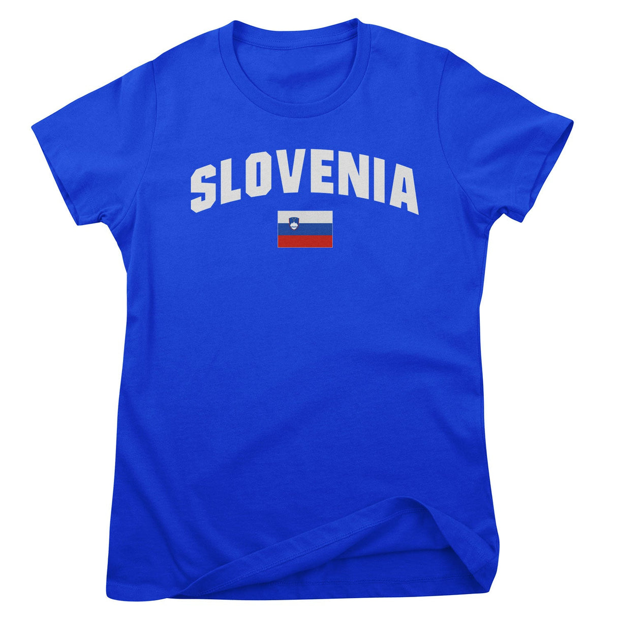 Slovenia Flag Girly Tee