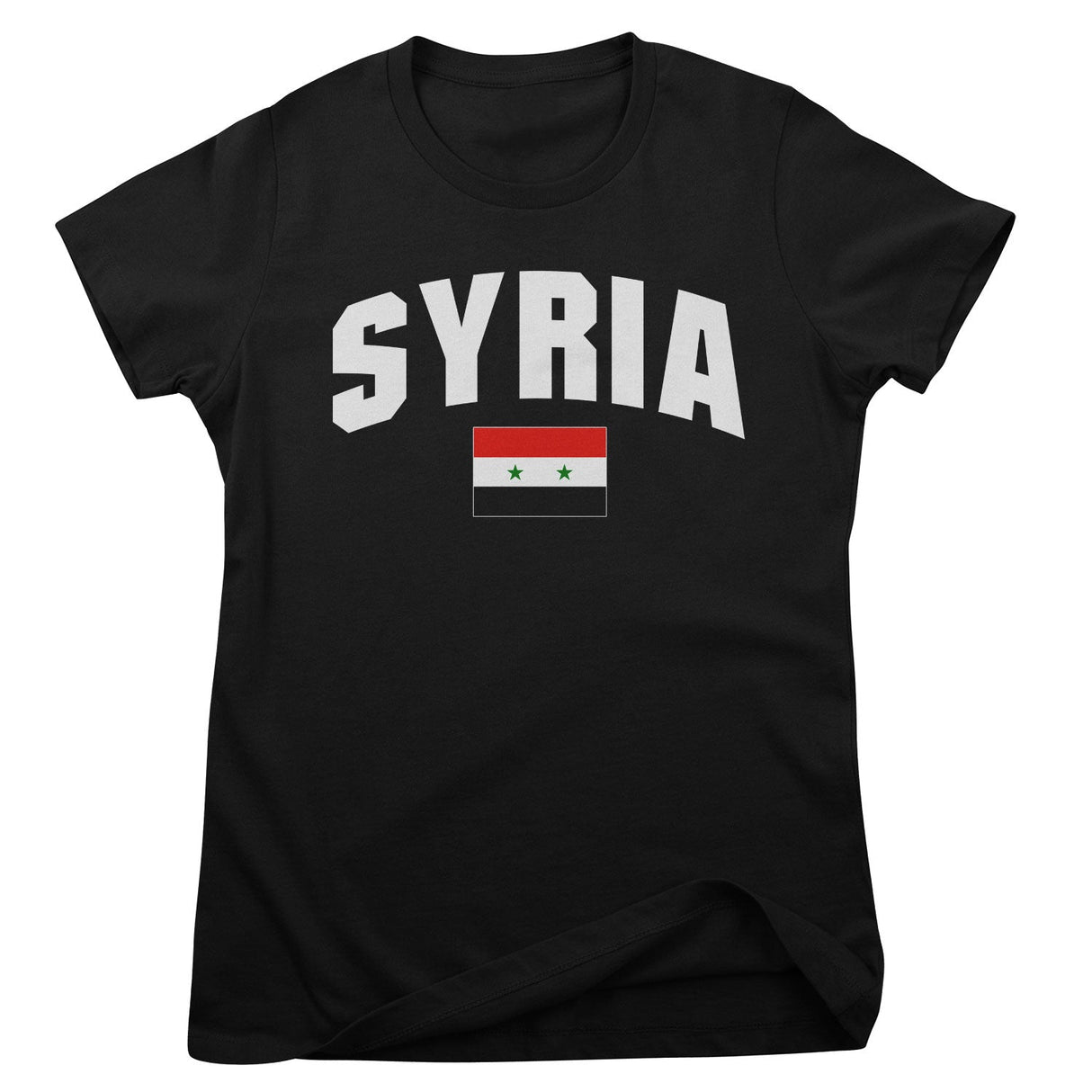 Syria Flag Girly Tee