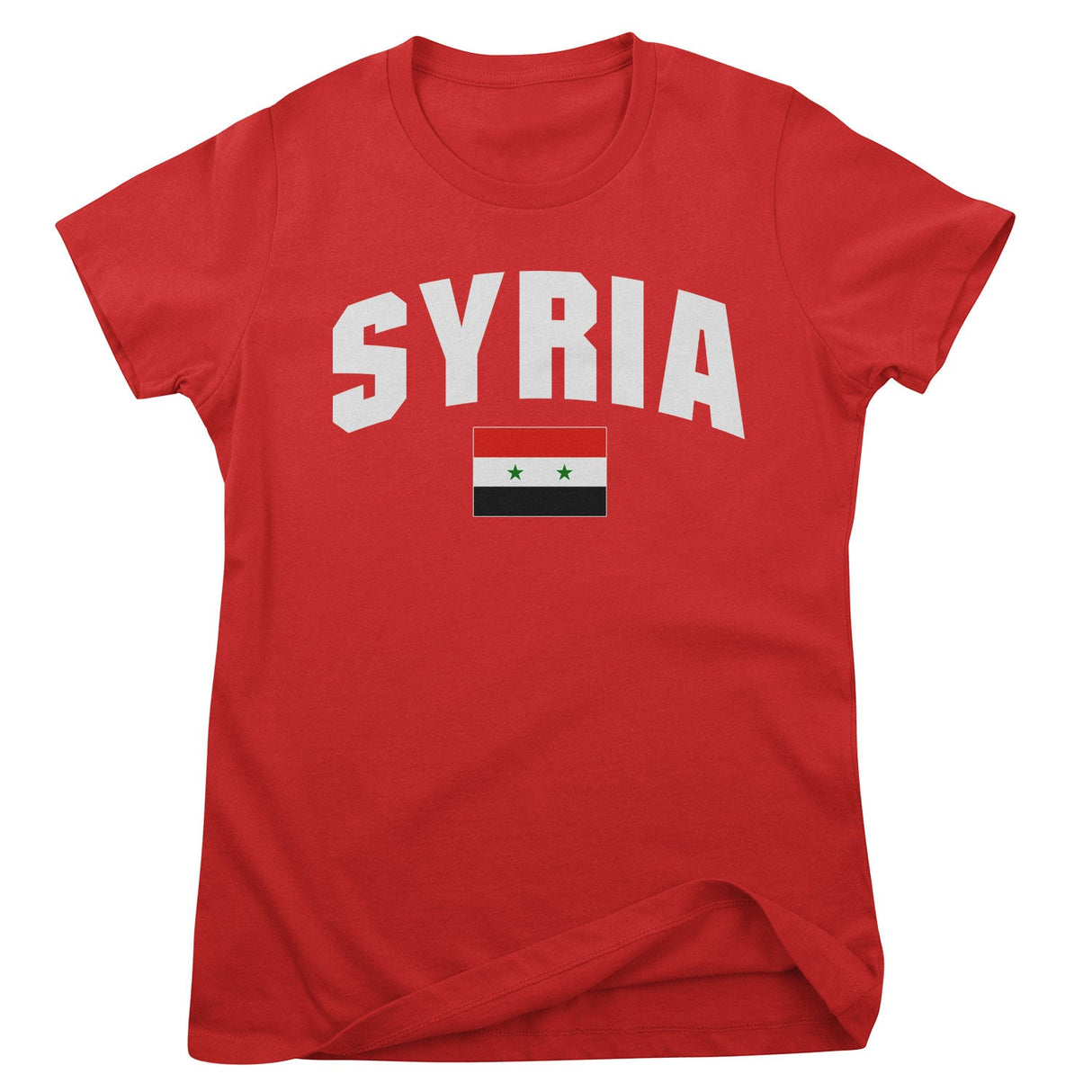 Syria Flag Girly Tee